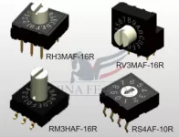 Công tắc xoay mã hóa  6 chân SMD RM3AF-16R-V-B Diptronics